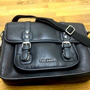 Black Ted Baker Men’s Document and Laptop Bag